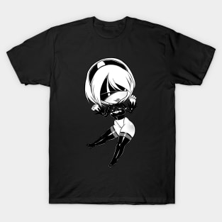 Chibi 2B - no skirt T-Shirt